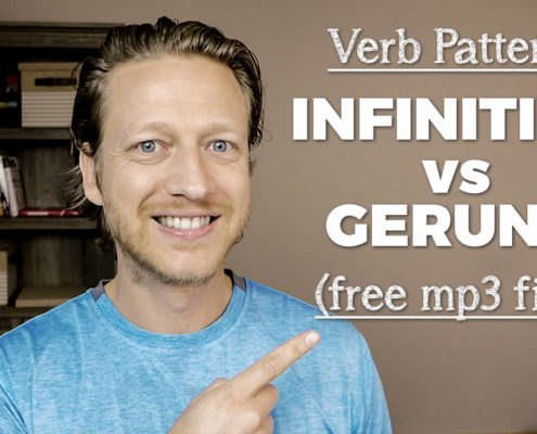 infinitive vs gerund verb patterns