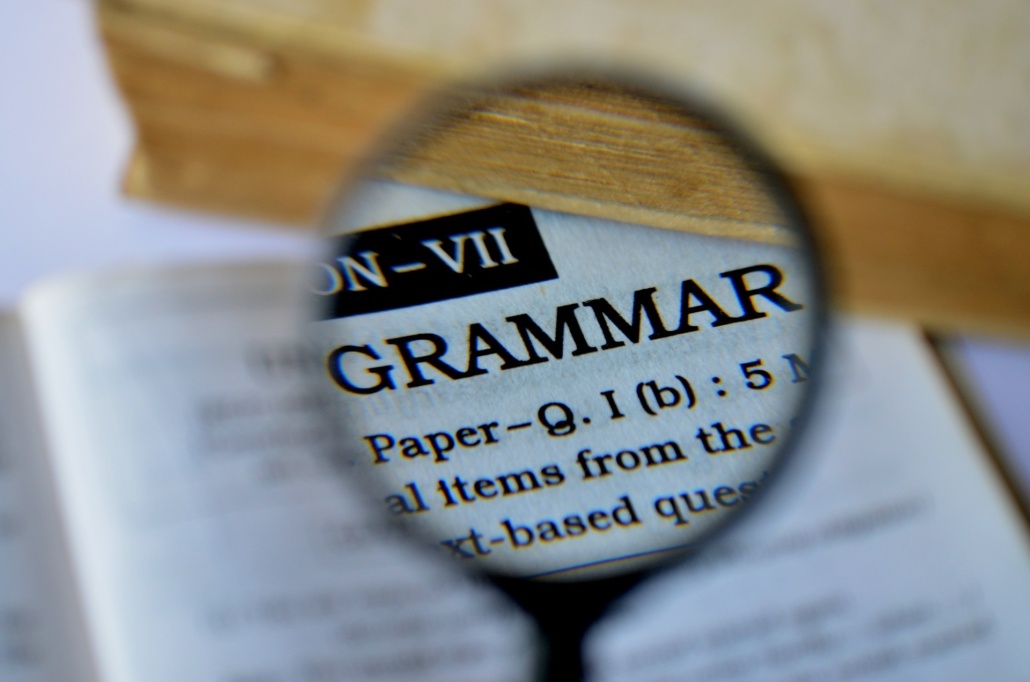 grammar rules in English